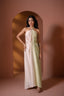 Green Amber Silk Dress