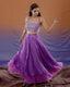 Blossomy Lilac Lehenga
