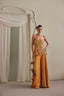 Auric Bloom Peplum Set