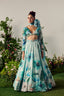 Aquarelle Bloom Lehenga