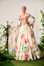 Rosé Jardin Lehenga
