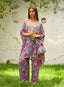Sharvani Mirror Work Kaftan Set