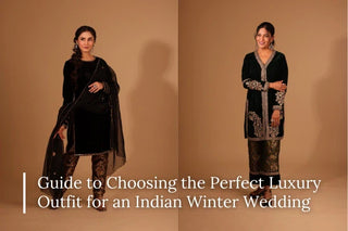 Guide to Choosing the Perfect Luxury Outfit for an Indian Winter Wedding