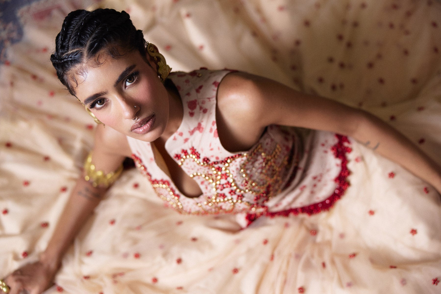 Phoolkari Lehenga Set