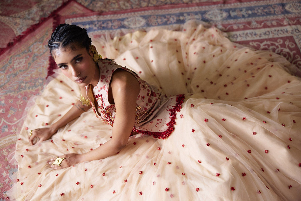 Phoolkari Lehenga Set
