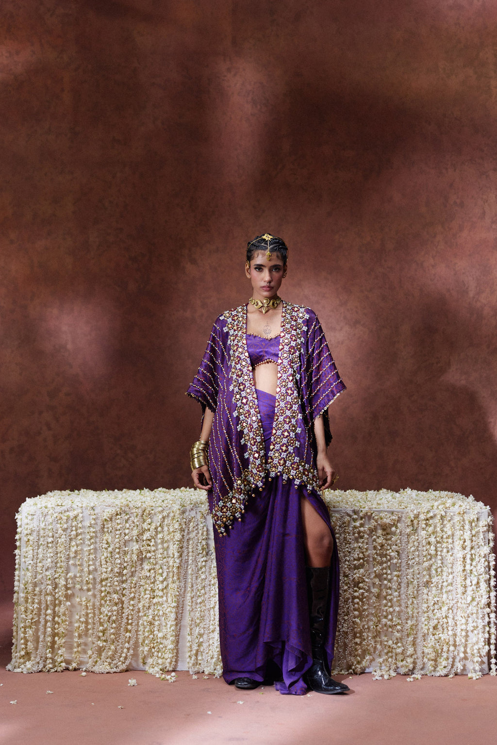 Nagma Skirt Set