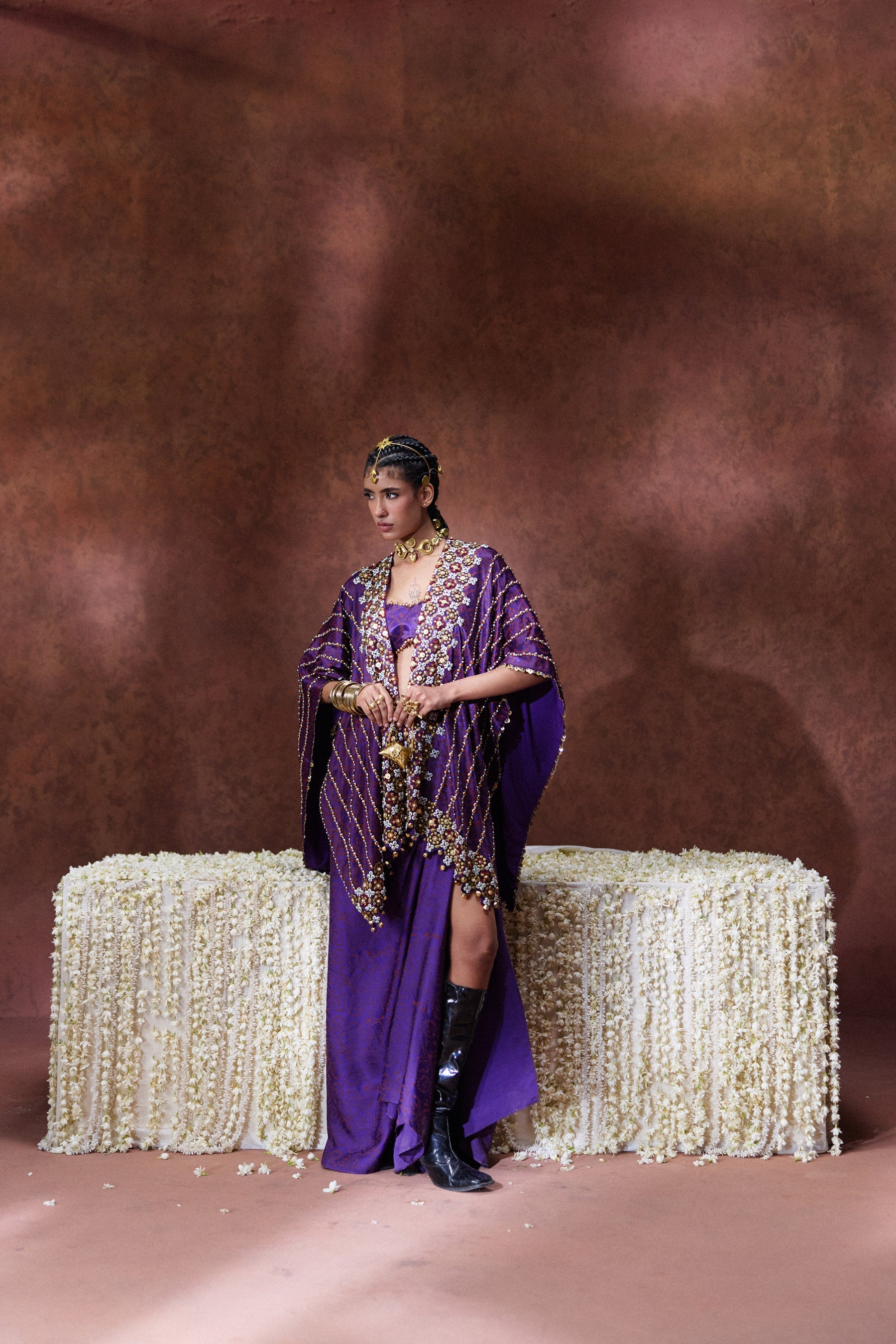 Nagma Skirt Set