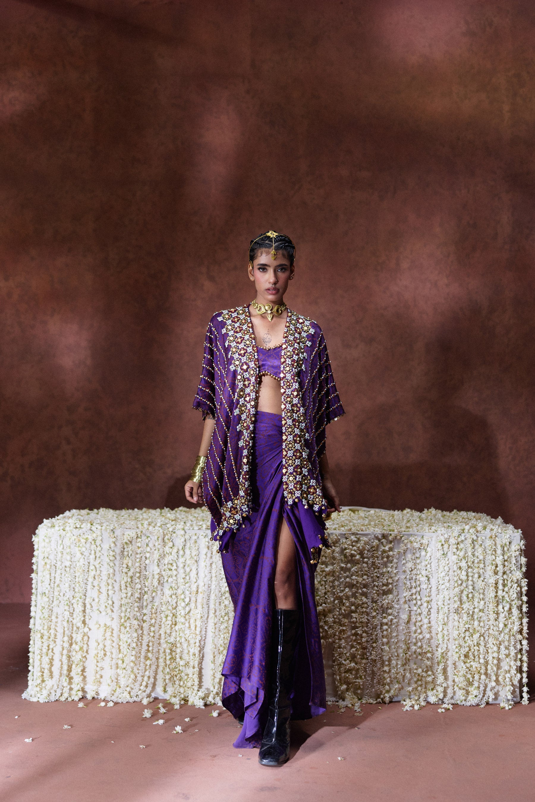 Nagma Skirt Set