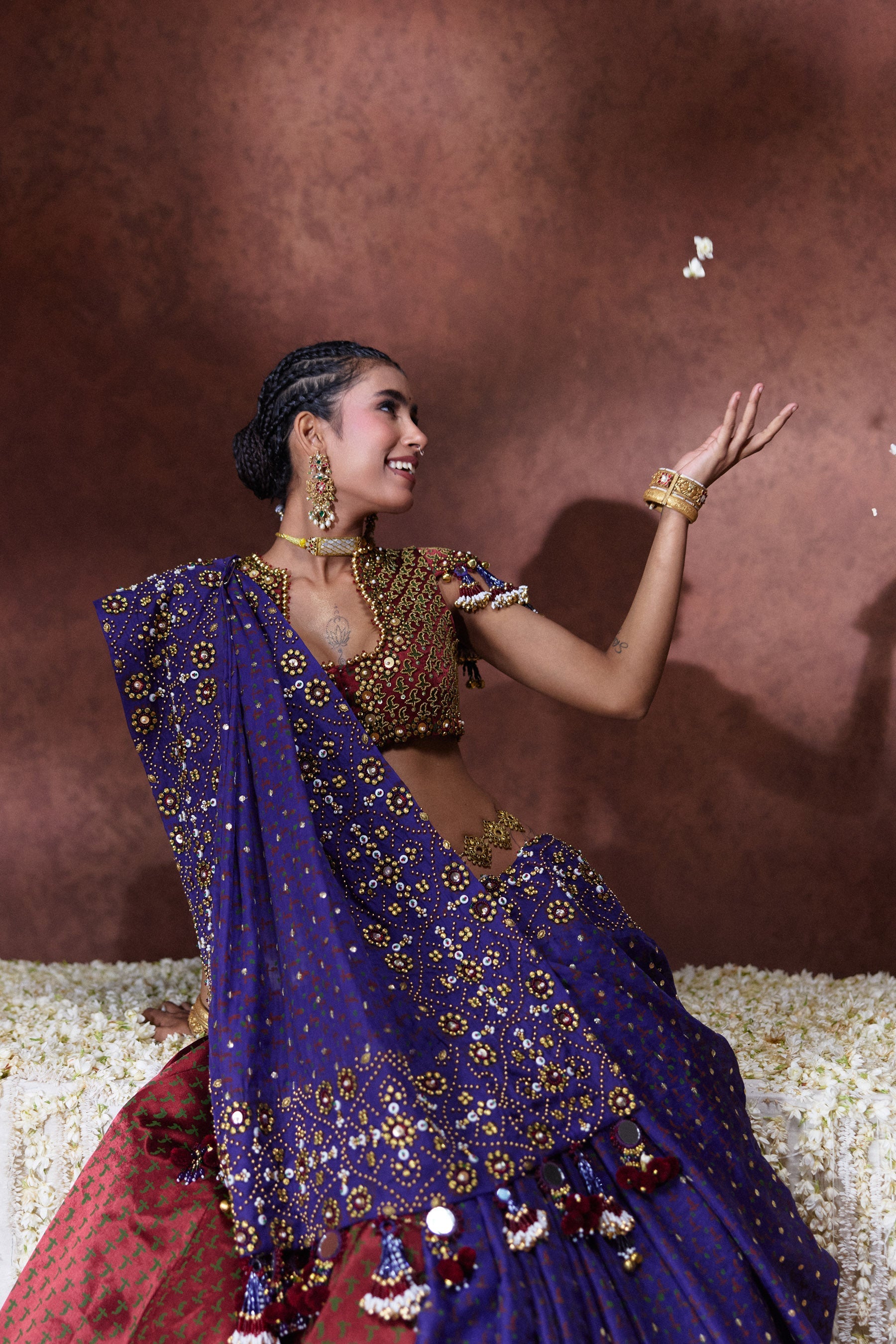 Mala Lehenga Set