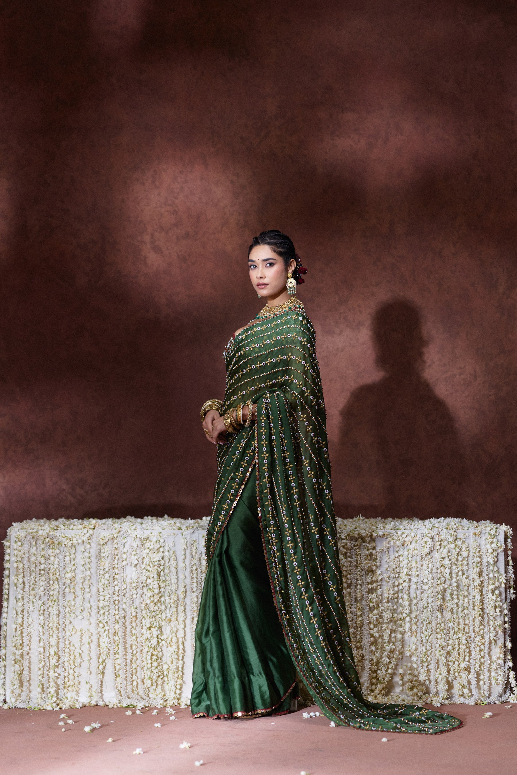 Nanda Saree Set Secondary image