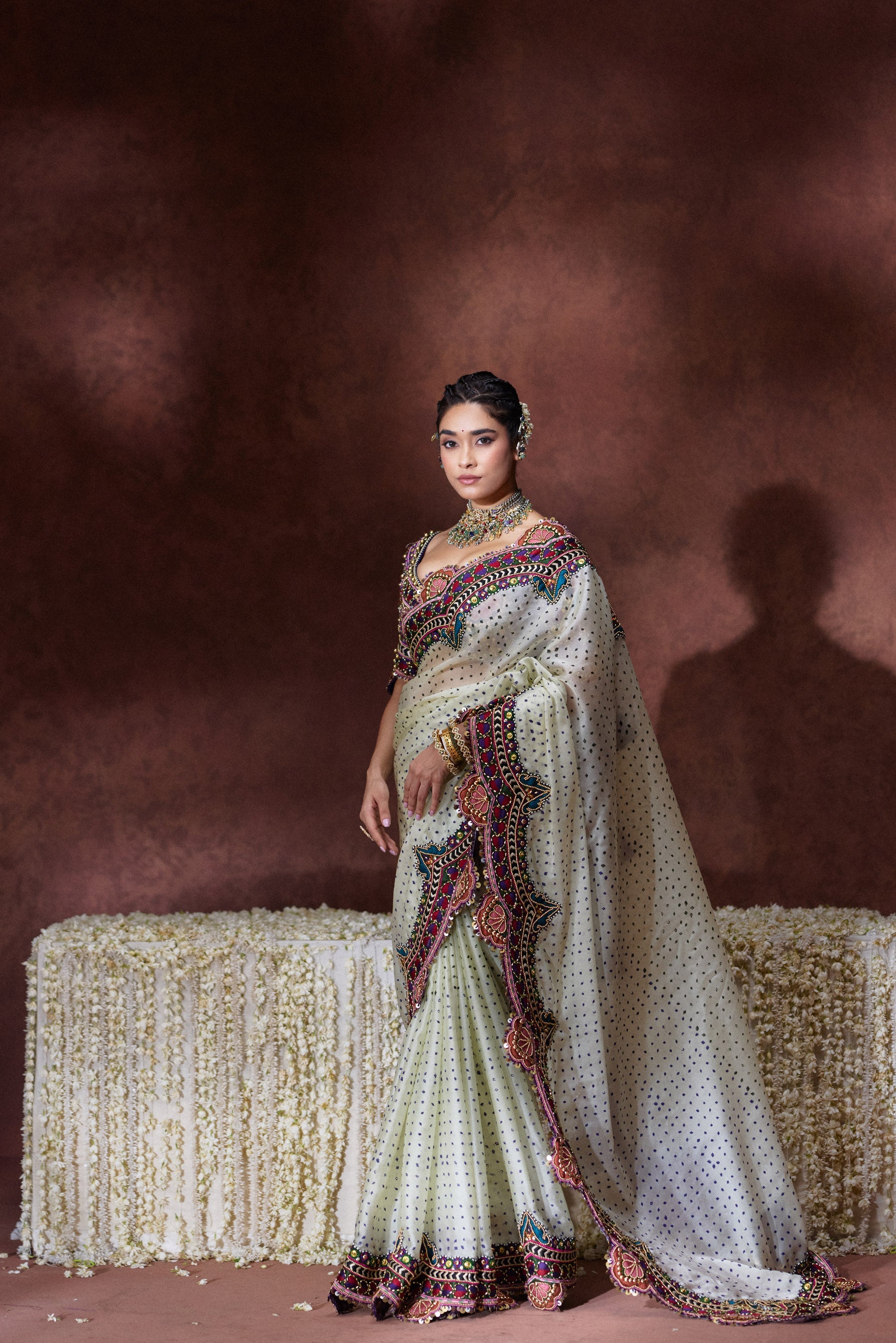 Bindya Saree Set Secondary image