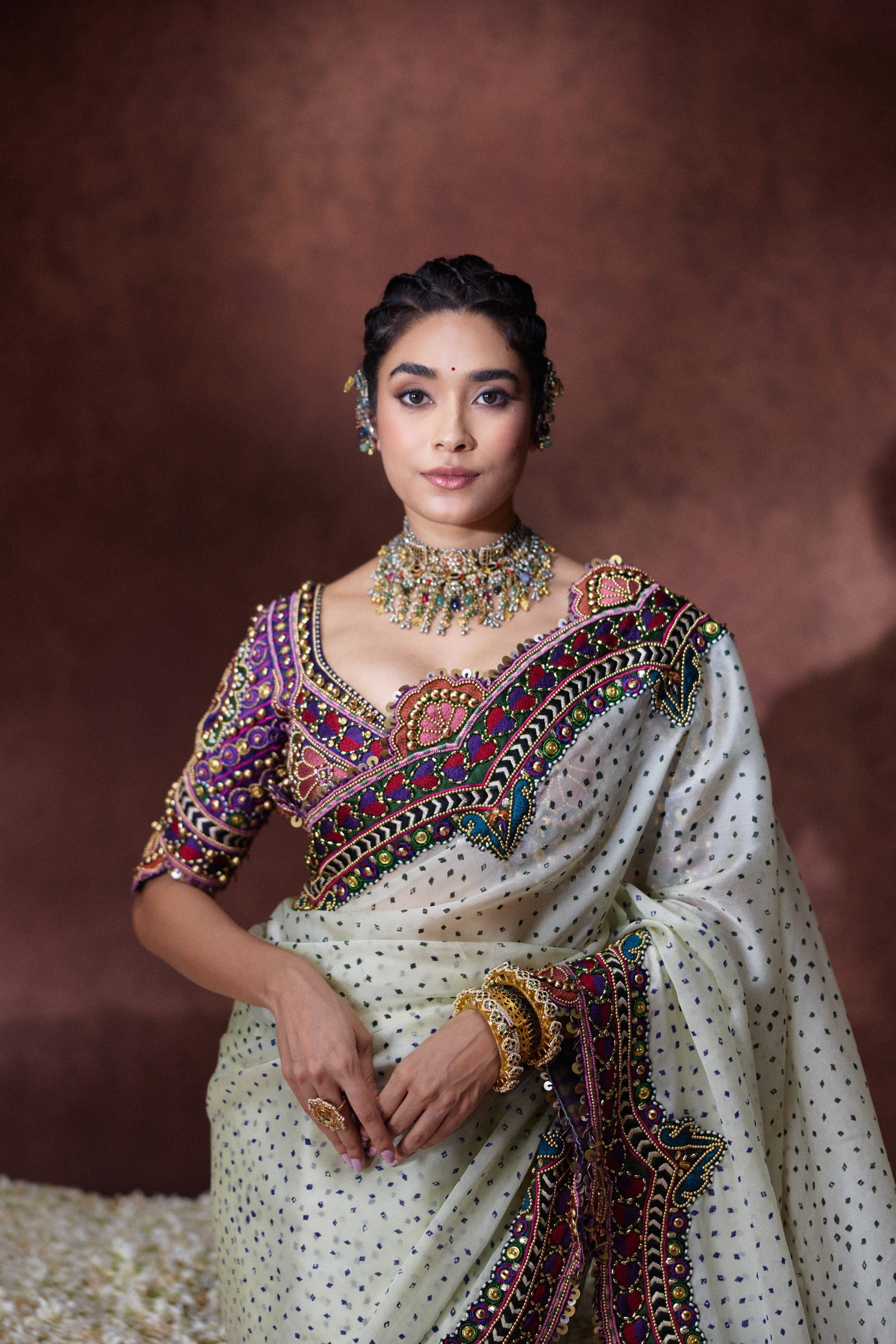 Bindya Saree Set