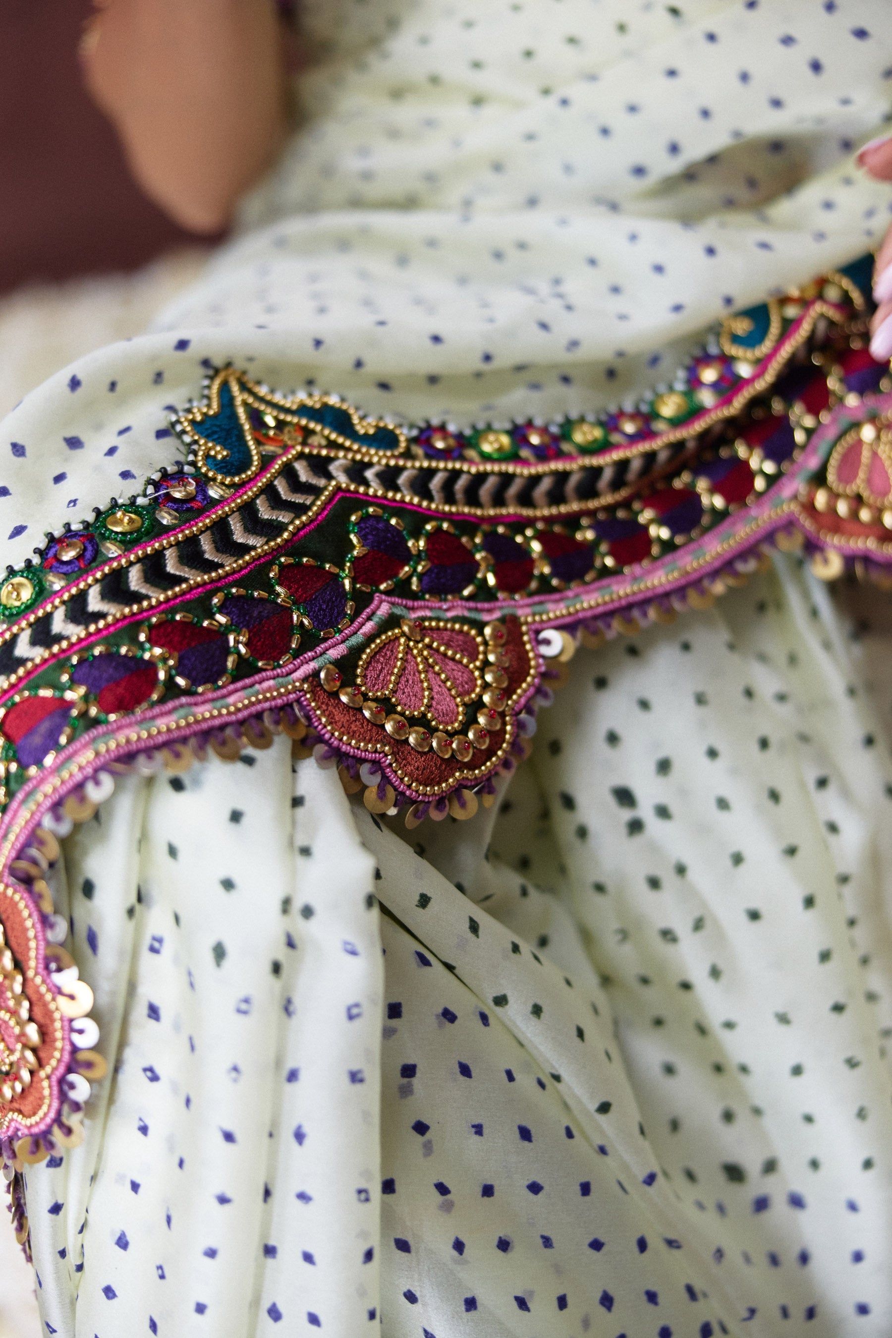 Bindya Saree Set