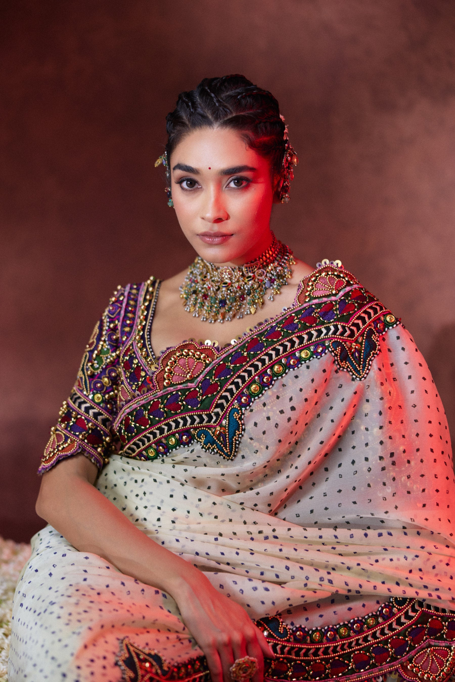 Bindya Saree Set