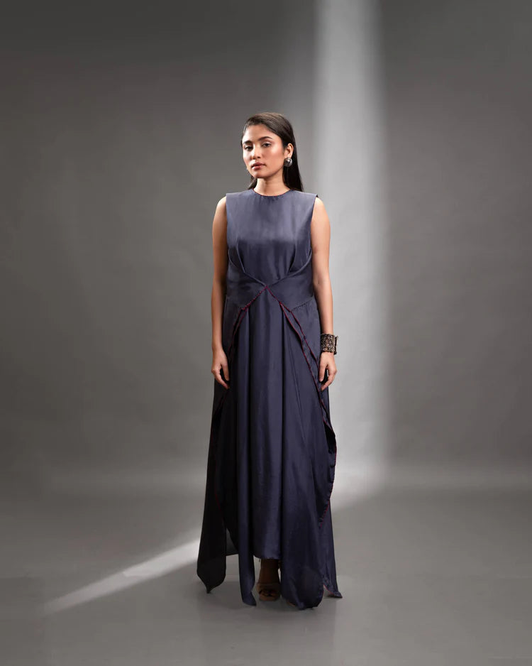 Noir Flame Graphite Gown Main image