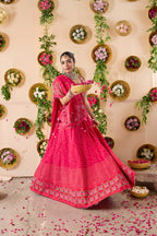 Patola Bandhej Print Lehenga