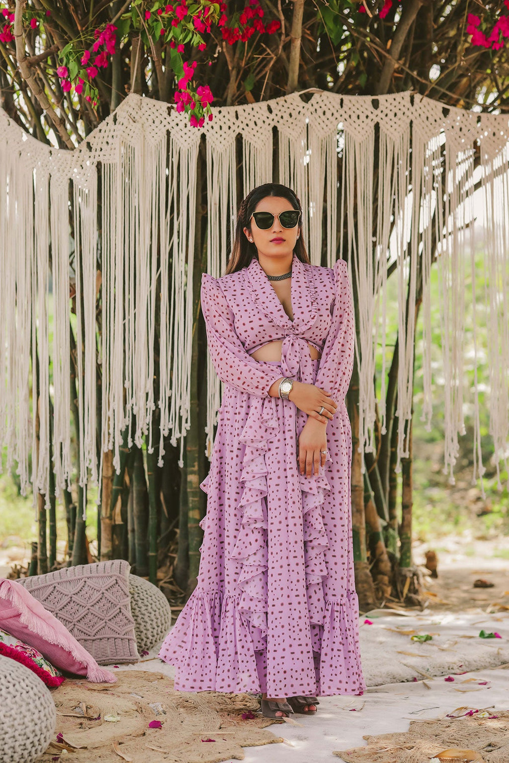 Devanshi's Skirt Blouse