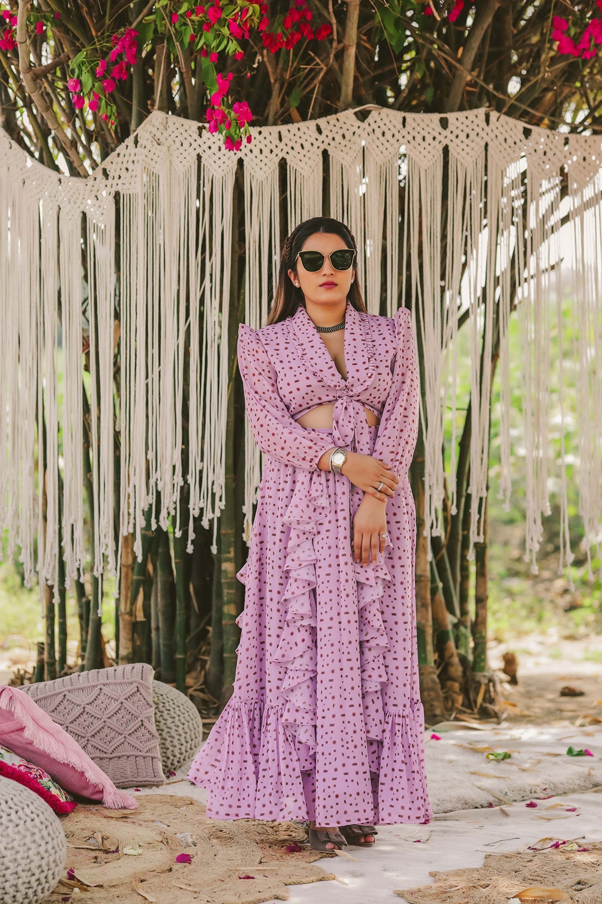 Devanshi's Skirt Blouse
