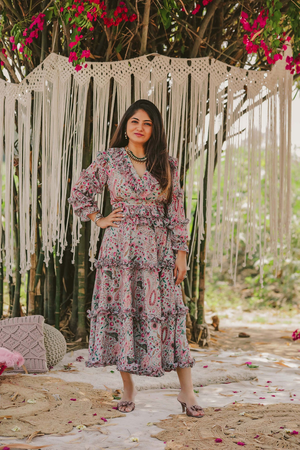 Priyanki's Skirt Blouse
