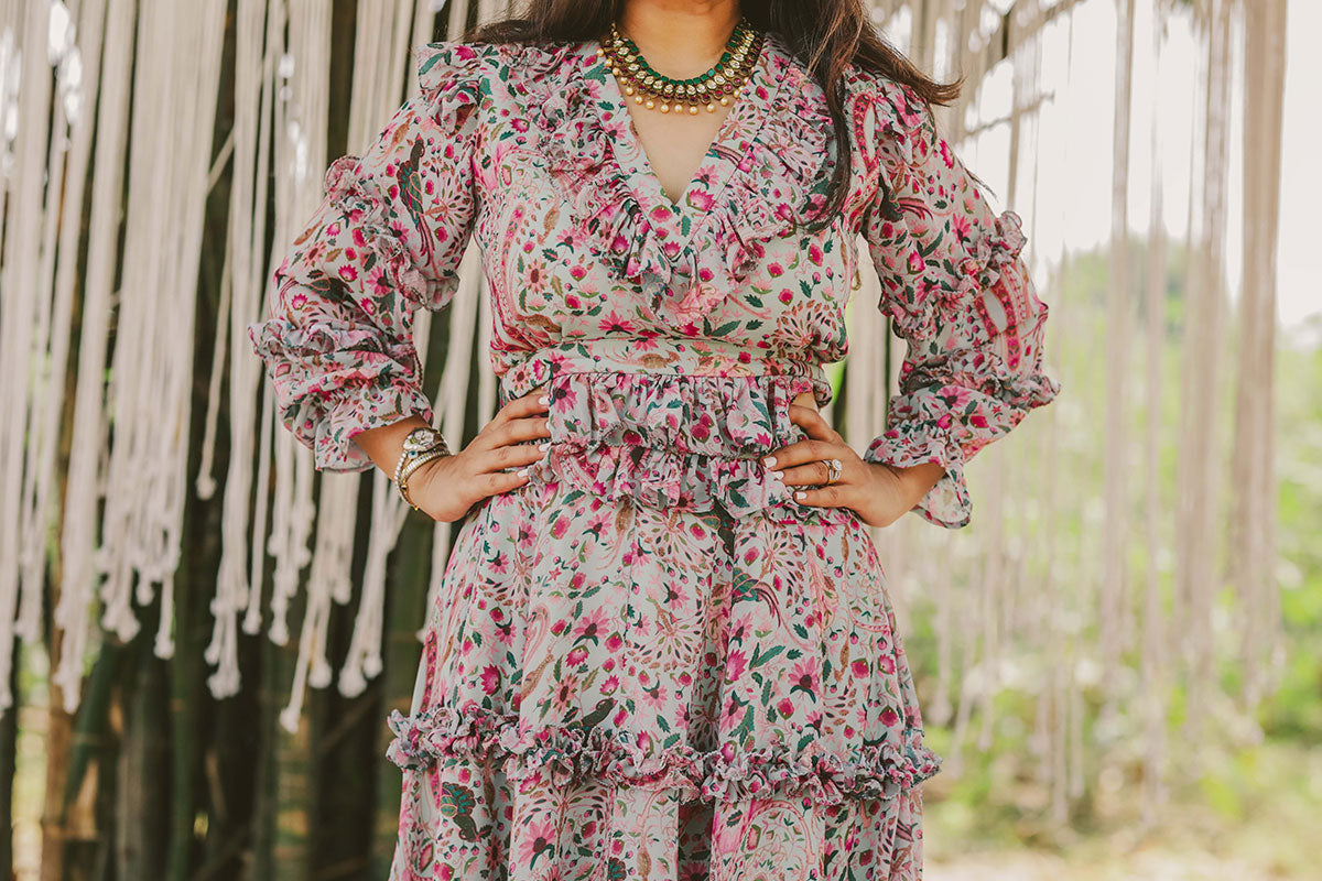 Priyanki's Skirt Blouse