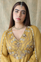 Zariya Short Anarkali With Tulip Pants