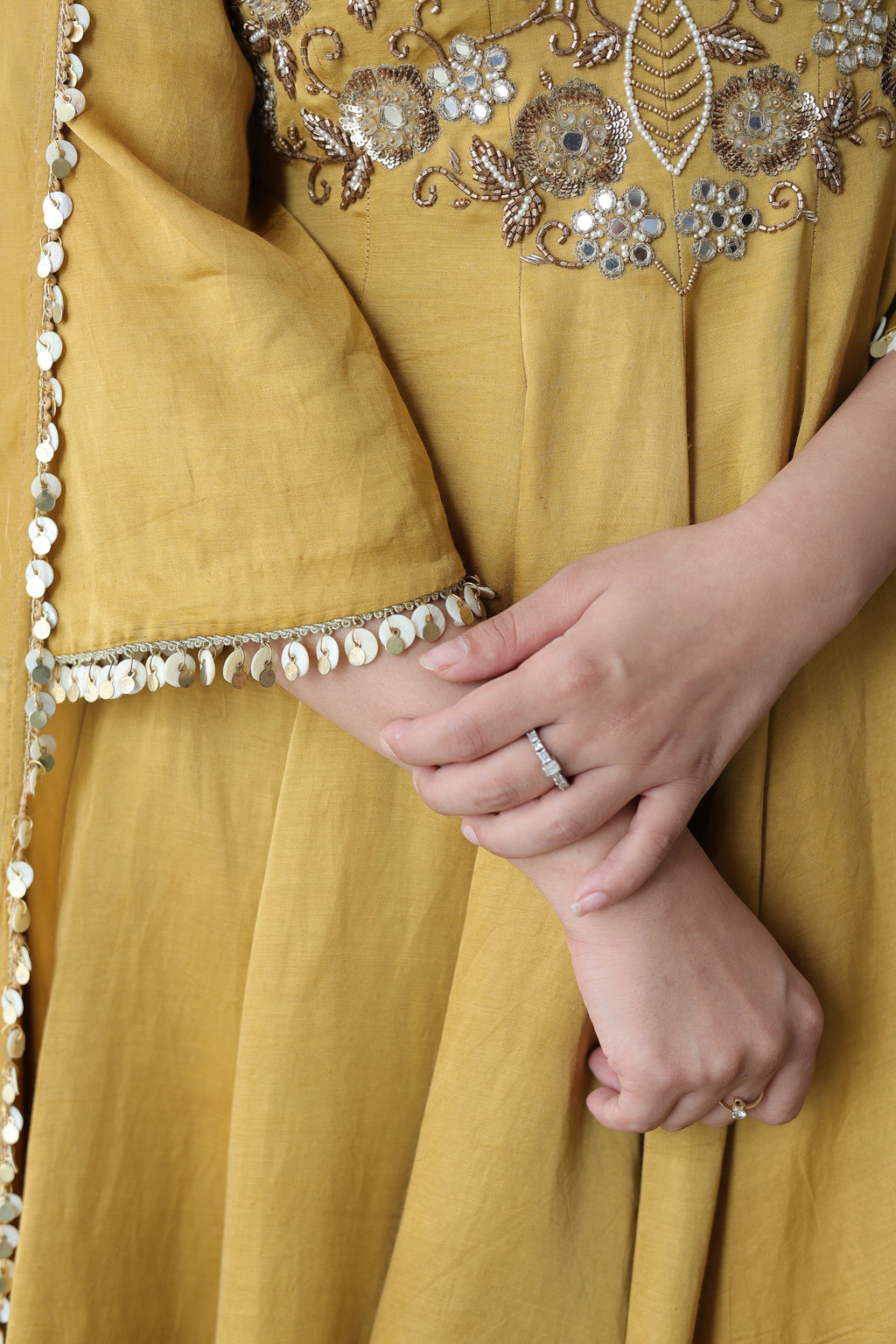 Zariya Short Anarkali With Tulip Pants