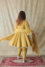 Zariya Short Anarkali With Tulip Pants