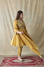 Zariya Short Anarkali With Tulip Pants