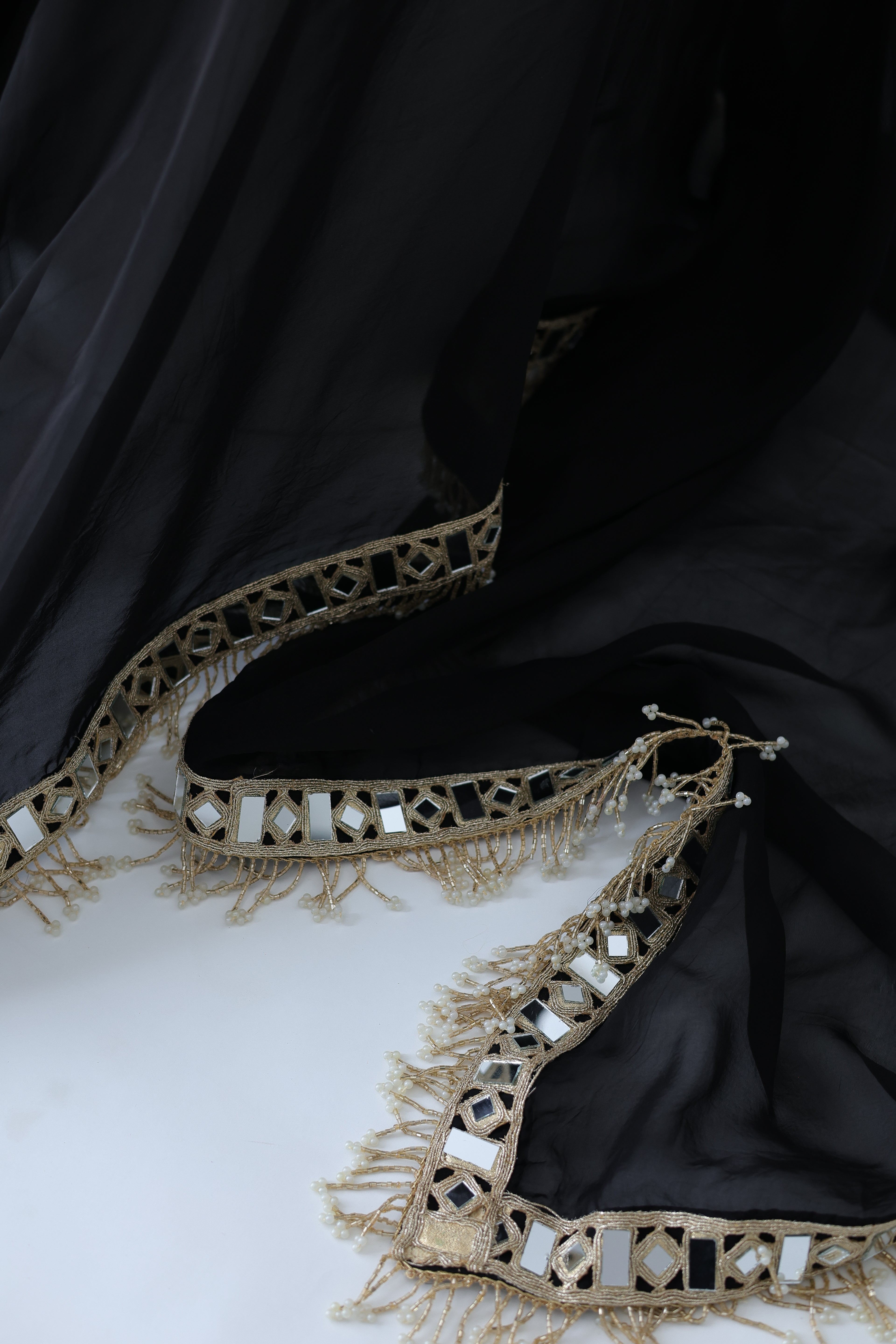 Kohinoor Assymetrical Kali Kurta With Wide Palazo And Dupatta