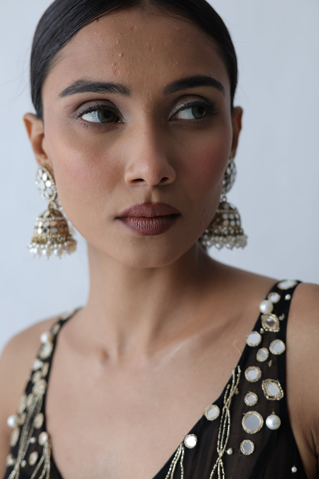 Kohinoor Assymetrical Kali Kurta With Wide Palazo And Dupatta