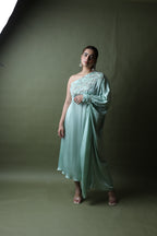 Saba One Shoulder Assymetrical Dress