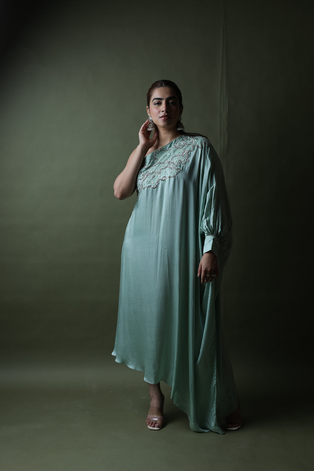 Saba One Shoulder Assymetrical Dress