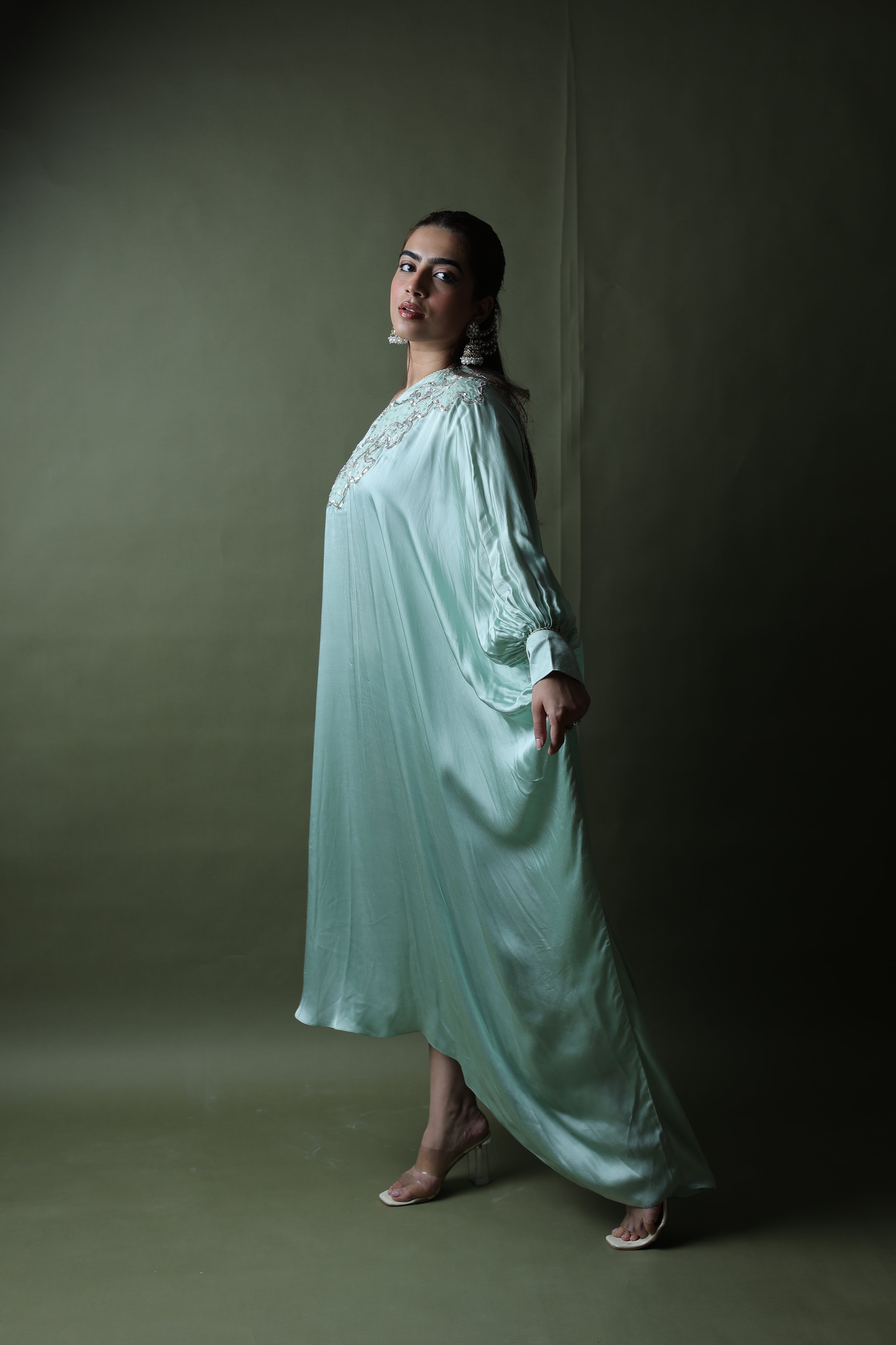 Saba One Shoulder Assymetrical Dress