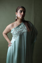 Saba One Shoulder Assymetrical Dress