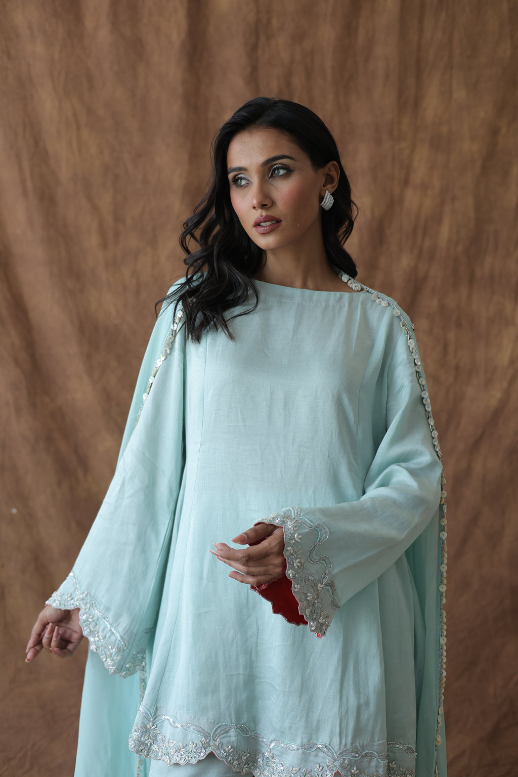 Aafreen Short Kali Trouser Set