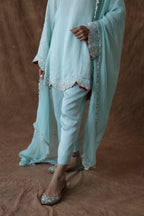 Aafreen Short Kali Trouser Set