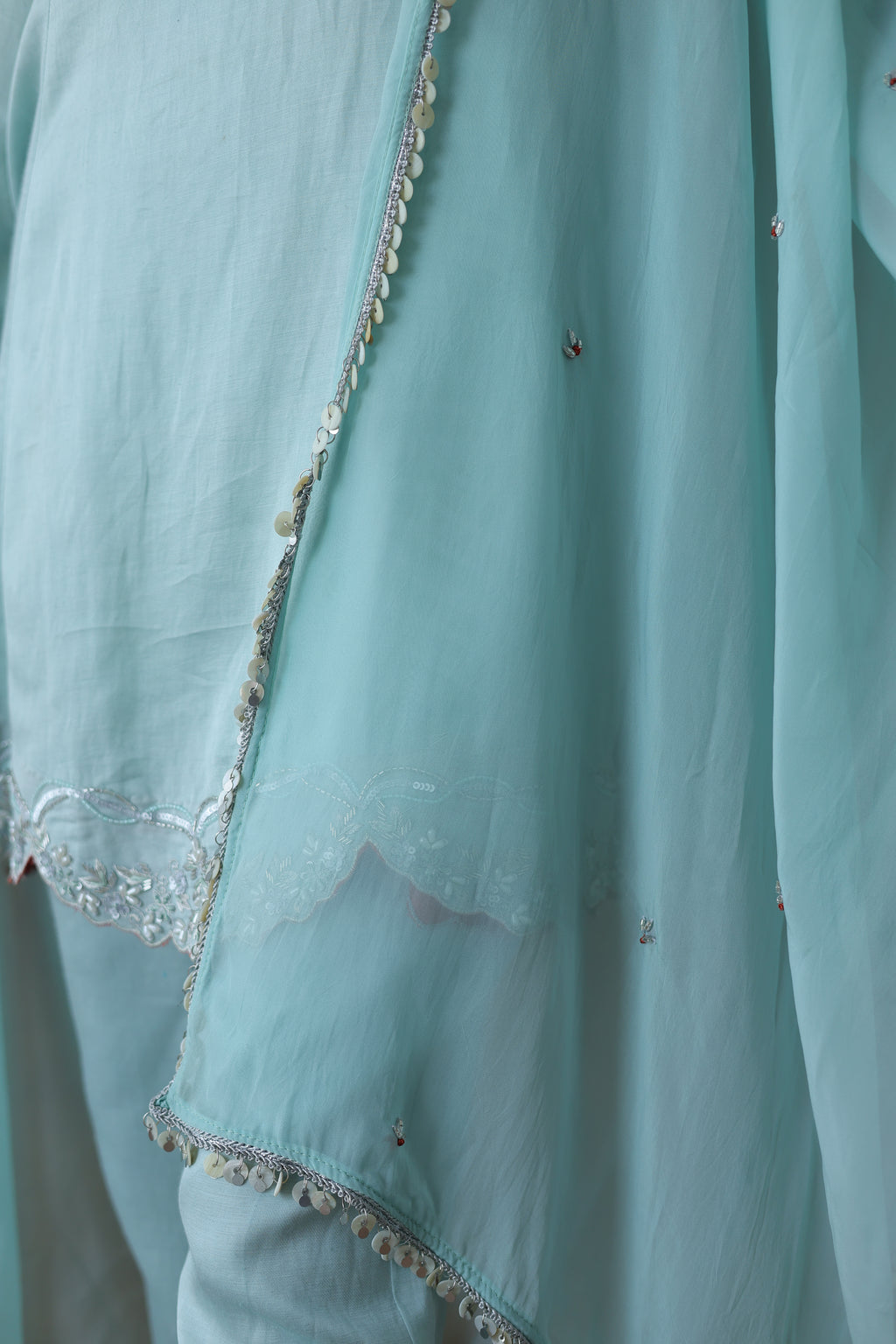 Aafreen Short Kali Trouser Set