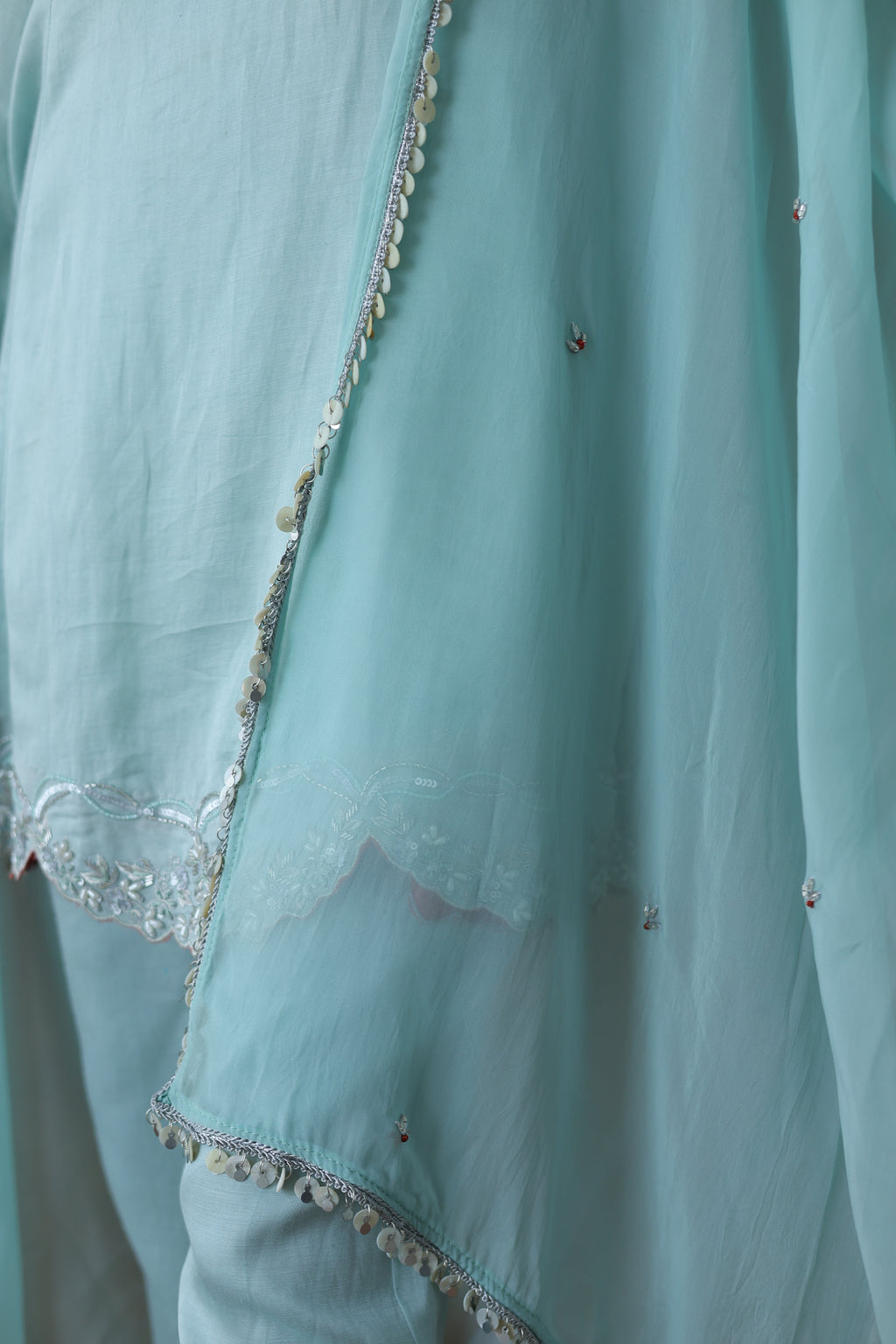 Aafreen Short Kali Trouser Set