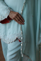 Aafreen Short Kali Trouser Set