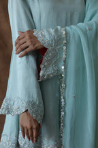 Aafreen Short Kali Trouser Set