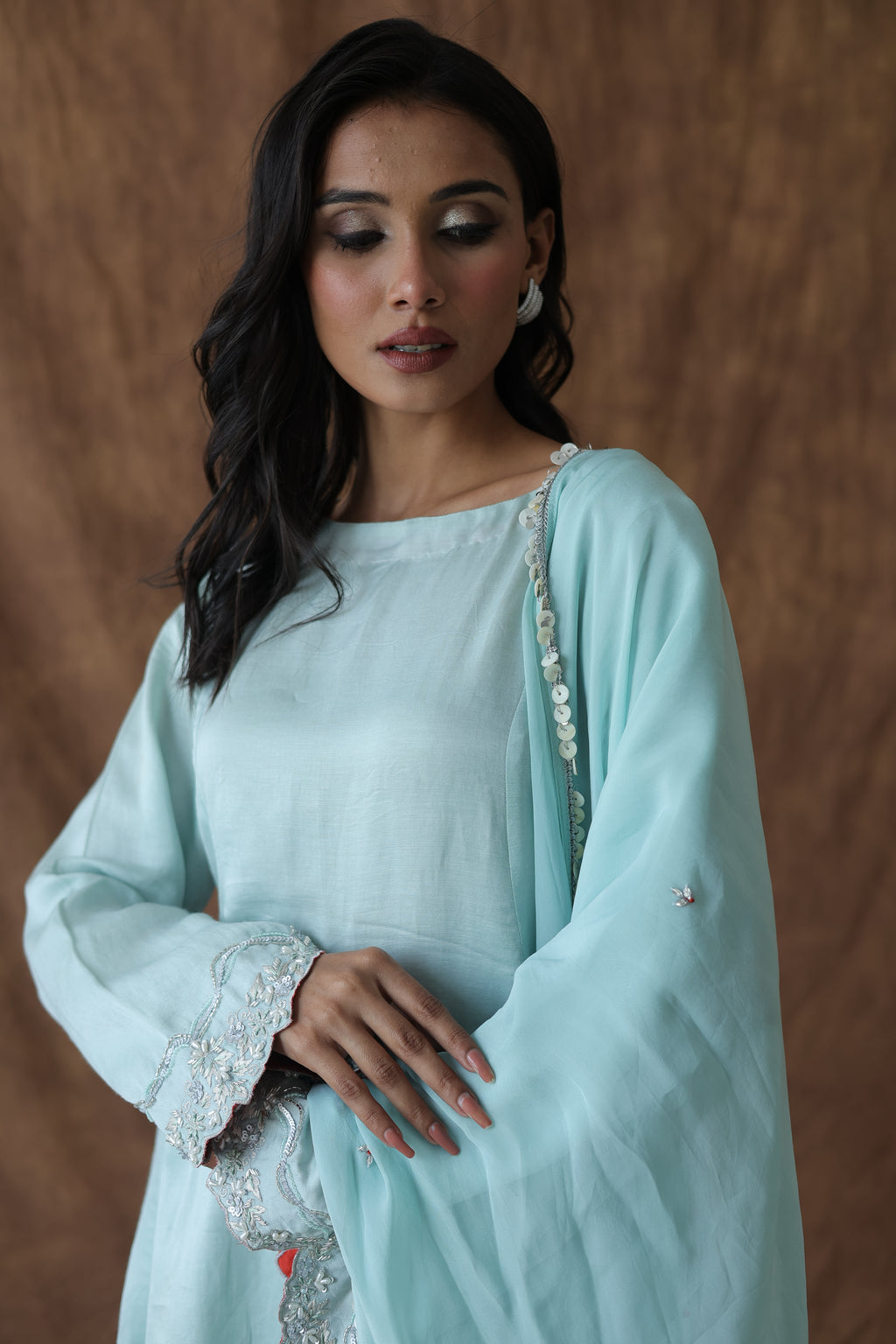 Aafreen Short Kali Trouser Set