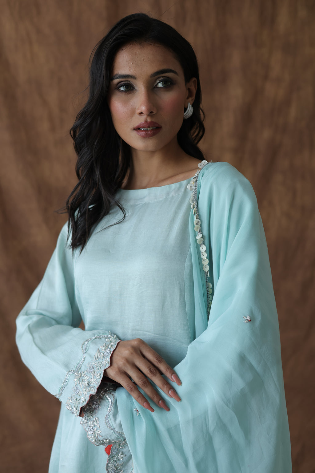 Aafreen Short Kali Trouser Set