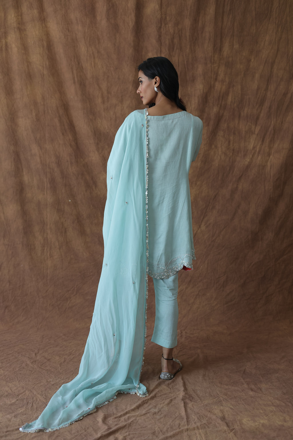 Aafreen Short Kali Trouser Set