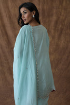 Aafreen Short Kali Trouser Set