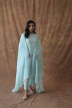 Aafreen Short Kali Trouser Set