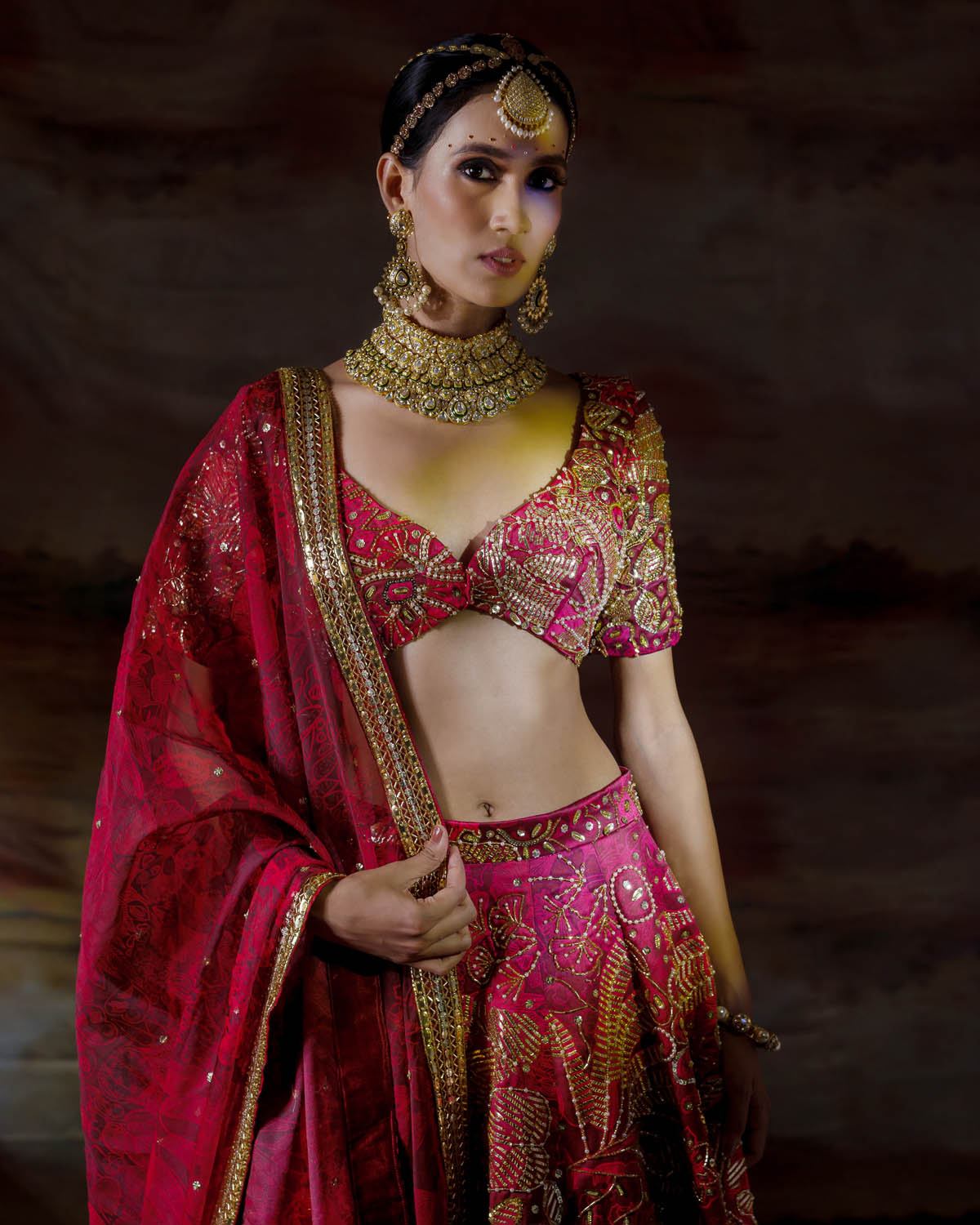 Aira Jungle Lehenga