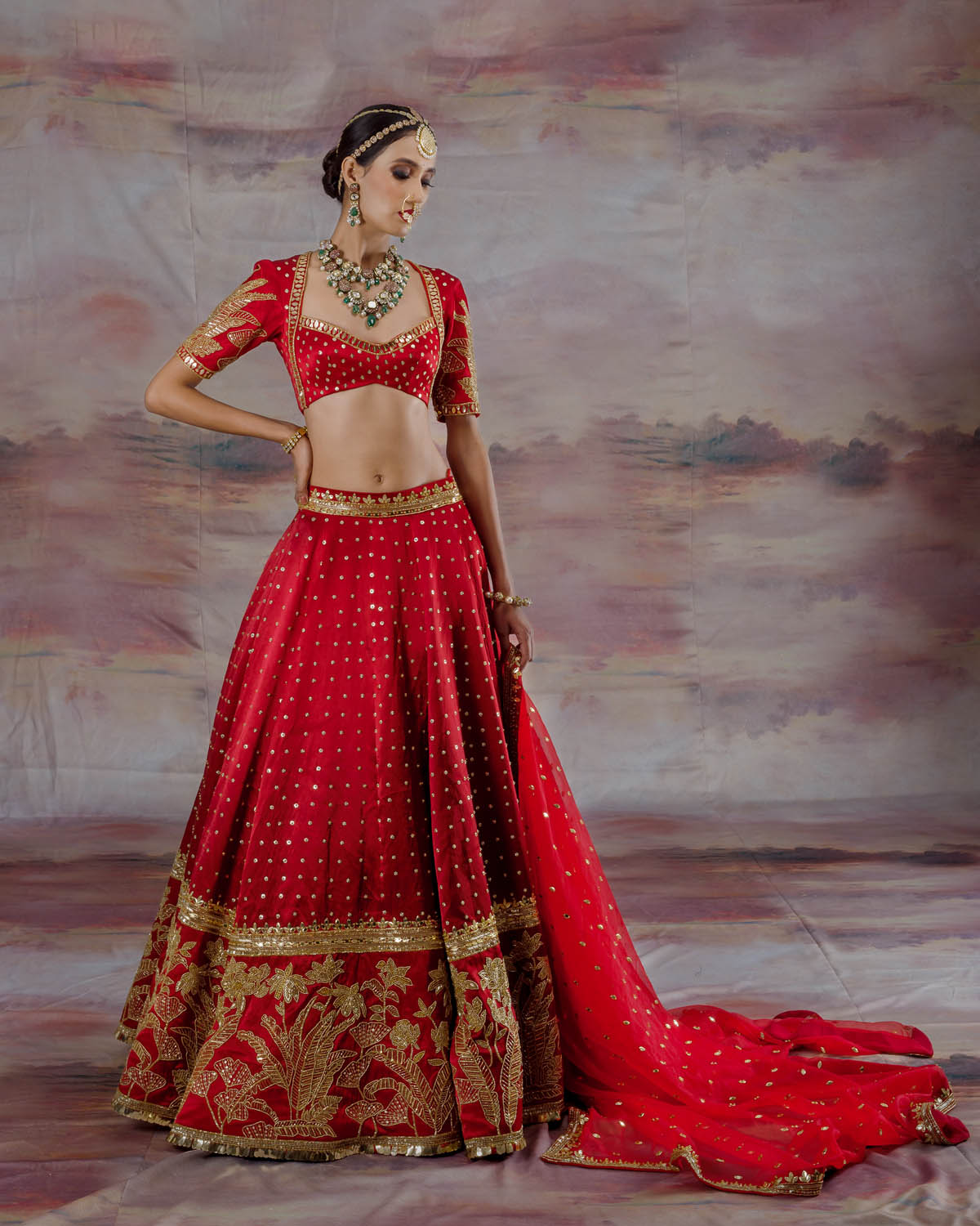 Laal Kothi Lehenga