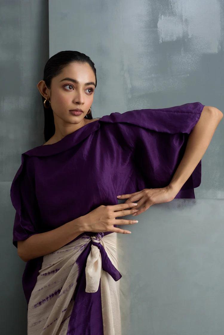 Kyra Shibori Silk Dress