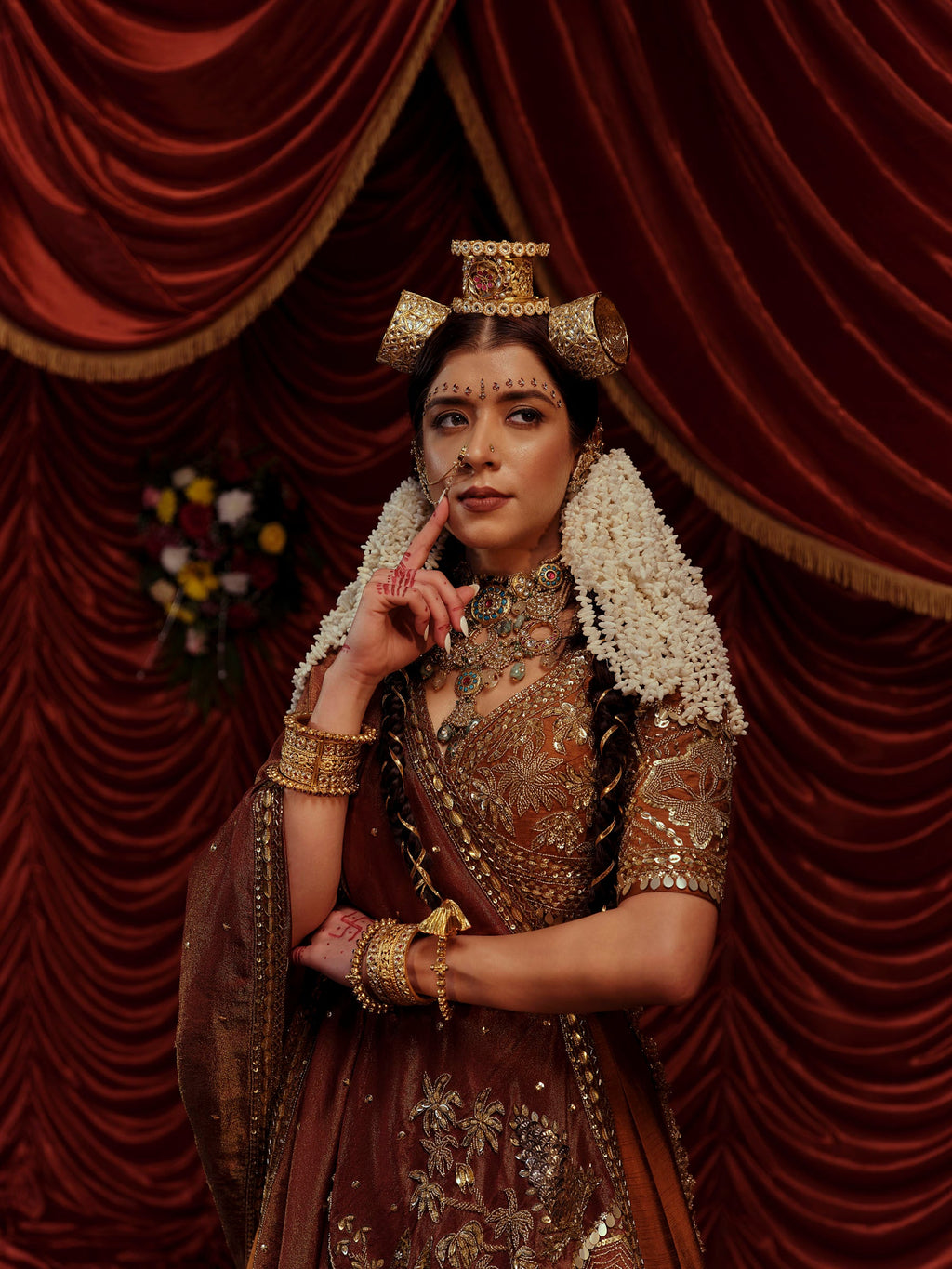 Sunehri Lehenga