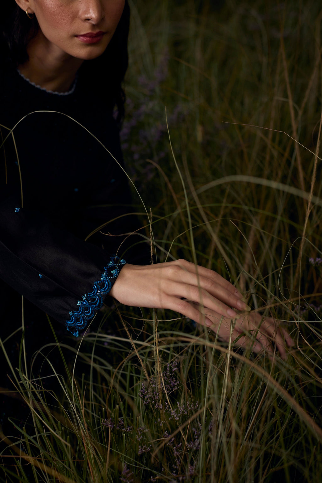 Onyx Embroidered Kurta